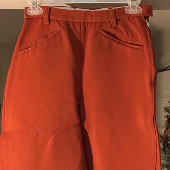 Harry Hall Womens Vintage Riding Equestrian Jodhpurs Pants Leather Patches - Picture 9 of 9